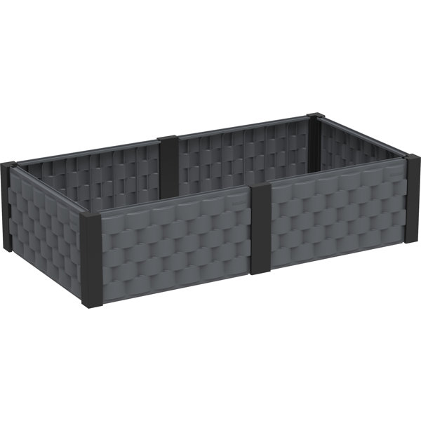 Duramax Rectangle Plastic Planter Box & Reviews